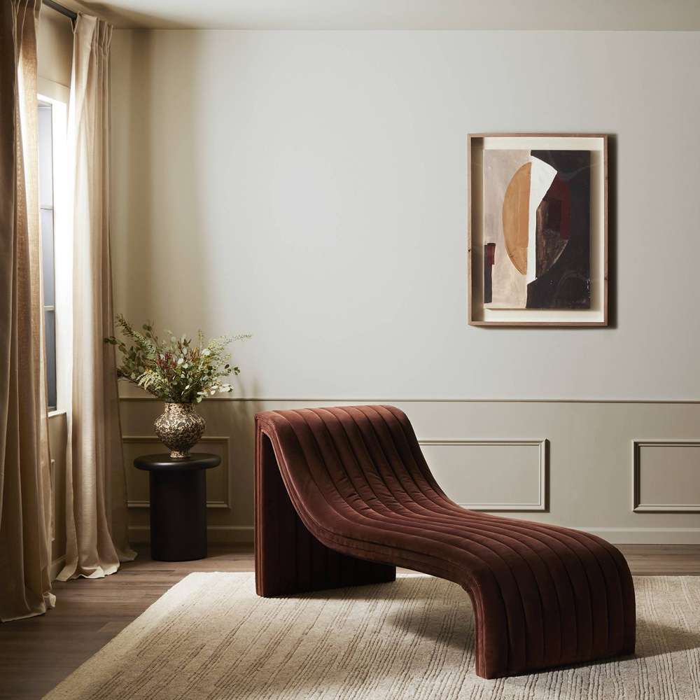Four Hands - Augustine Chaise Lounge - Surrey Auburn - 229871-002 veiw 6