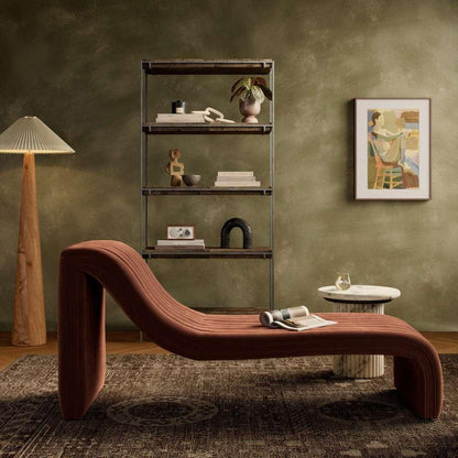 Four Hands - Augustine Chaise Lounge - Surrey Auburn - 229871-002 veiw 7