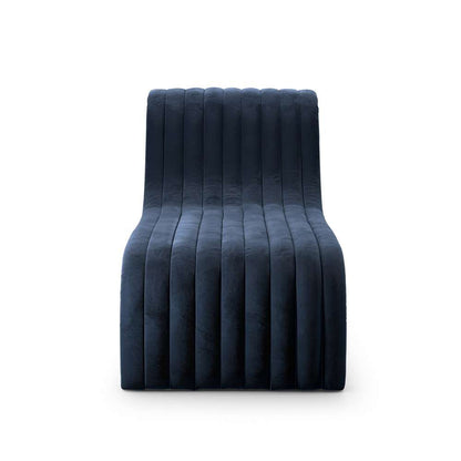 Four Hands - Augustine Chaise Lounge - Sapphire Navy - 229871-001 veiw 2