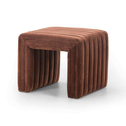 Four Hands - Augustine Ottoman-21in - Surrey Auburn - 108563-006 veiw 1