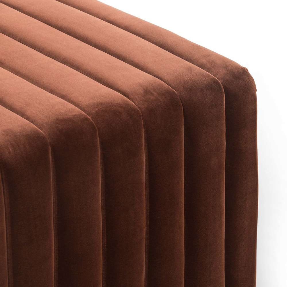 Four Hands - Augustine Ottoman-21in - Surrey Auburn - 108563-006 veiw 7