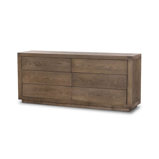 Four Hands - Bennett - Warby 6 Drawer Dresser - Worn Oak - 235361-002 veiw 1