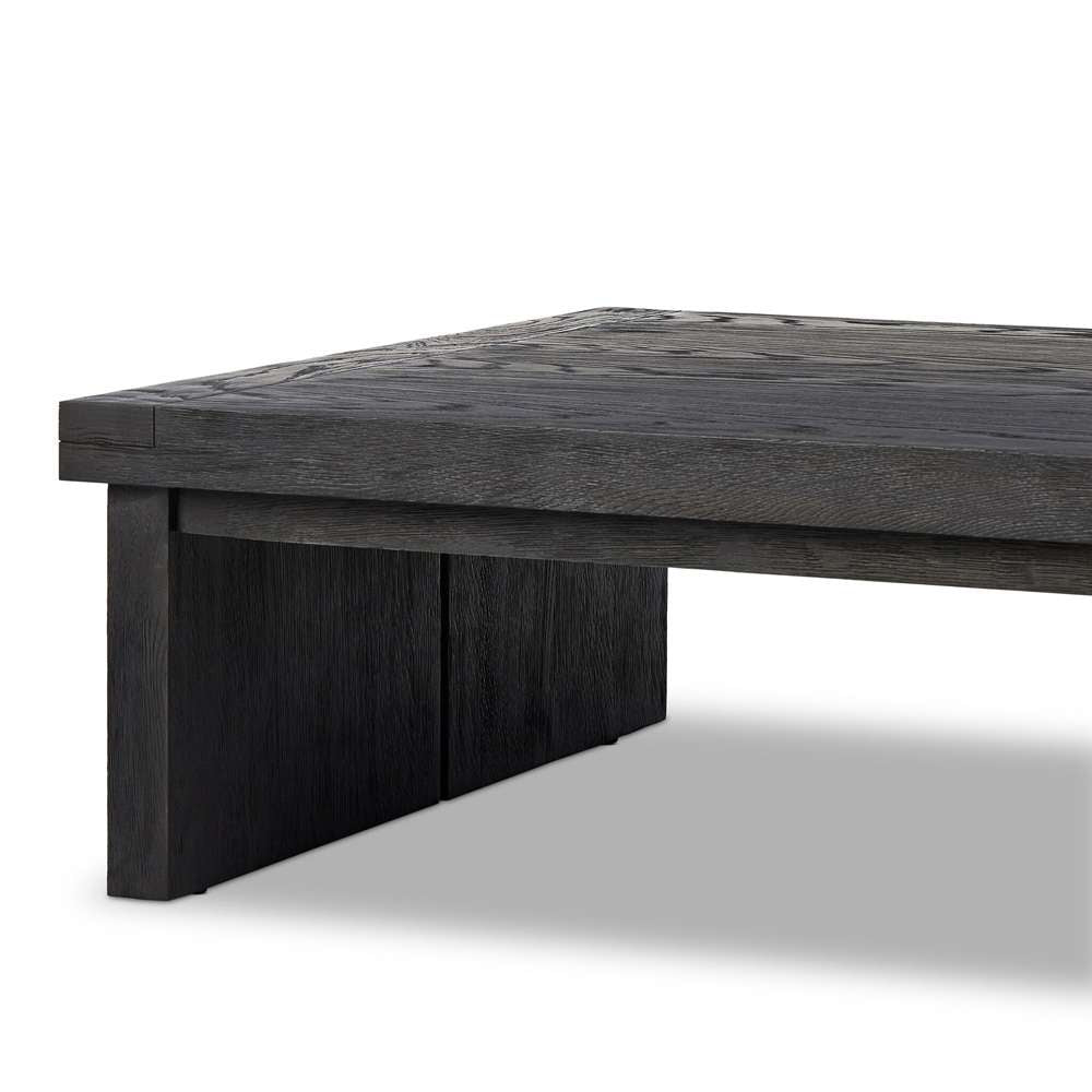 Four Hands - Bennett - Warby Coffee Table - Worn Black Oak - 235178-003 veiw 5