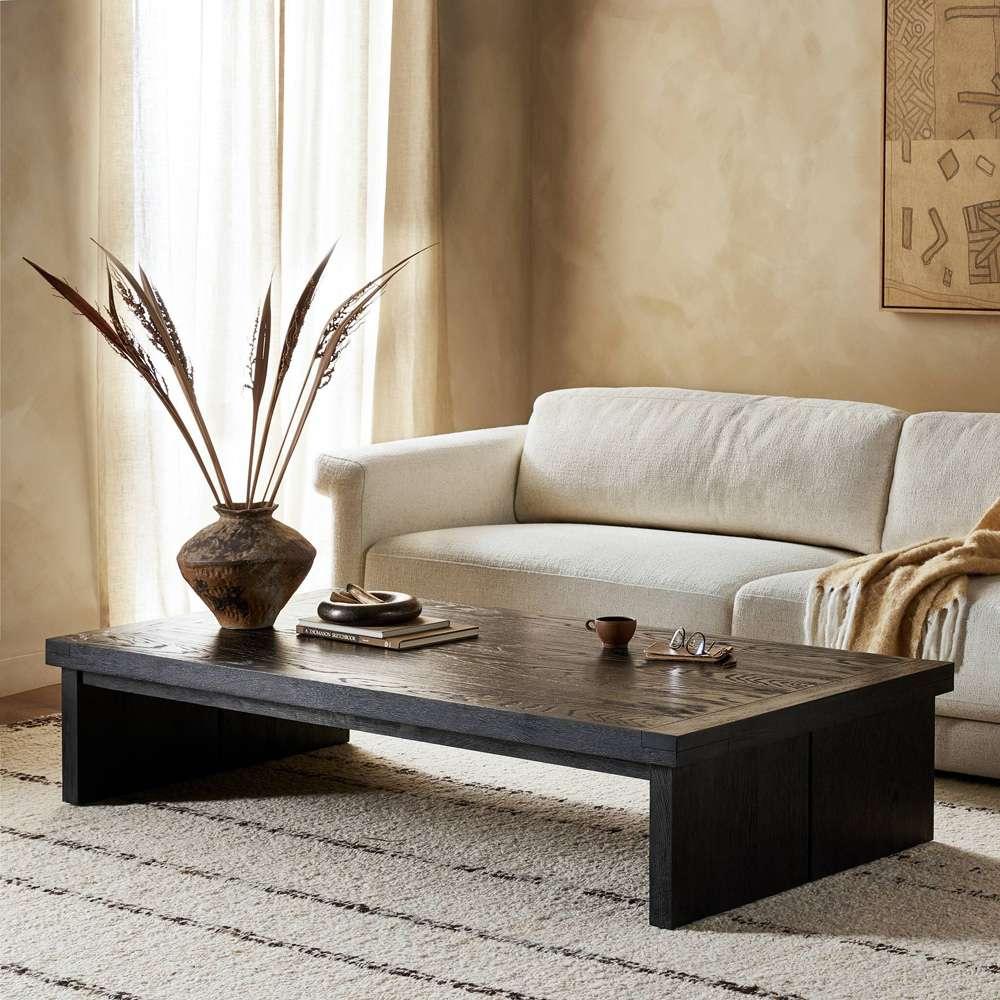 Four Hands - Bennett - Warby Coffee Table - Worn Black Oak - 235178-003 veiw 7