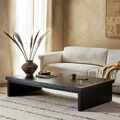 Four Hands - Bennett - Warby Coffee Table - Worn Black Oak - 235178-003 veiw 8