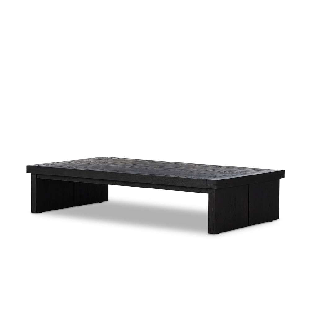 Four Hands - Bennett - Warby Coffee Table - Worn Black Oak - 235178-003 veiw 9