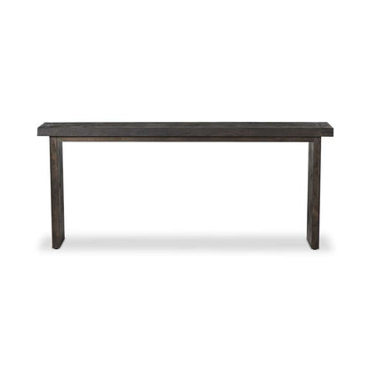 Four Hands - Bennett - Warby Console Table - Worn Black Oak - 235177-003 veiw 1