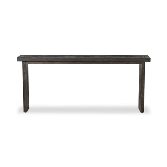 Four Hands - Bennett - Warby Console Table - Worn Black Oak - 235177-003 veiw 1