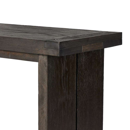 Four Hands - Bennett - Warby Console Table - Worn Black Oak - 235177-003 veiw 3