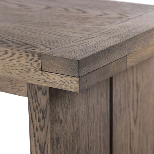 Four Hands - Bennett - Warby Console Table - Worn Oak Veneer - 235177-002 veiw 2