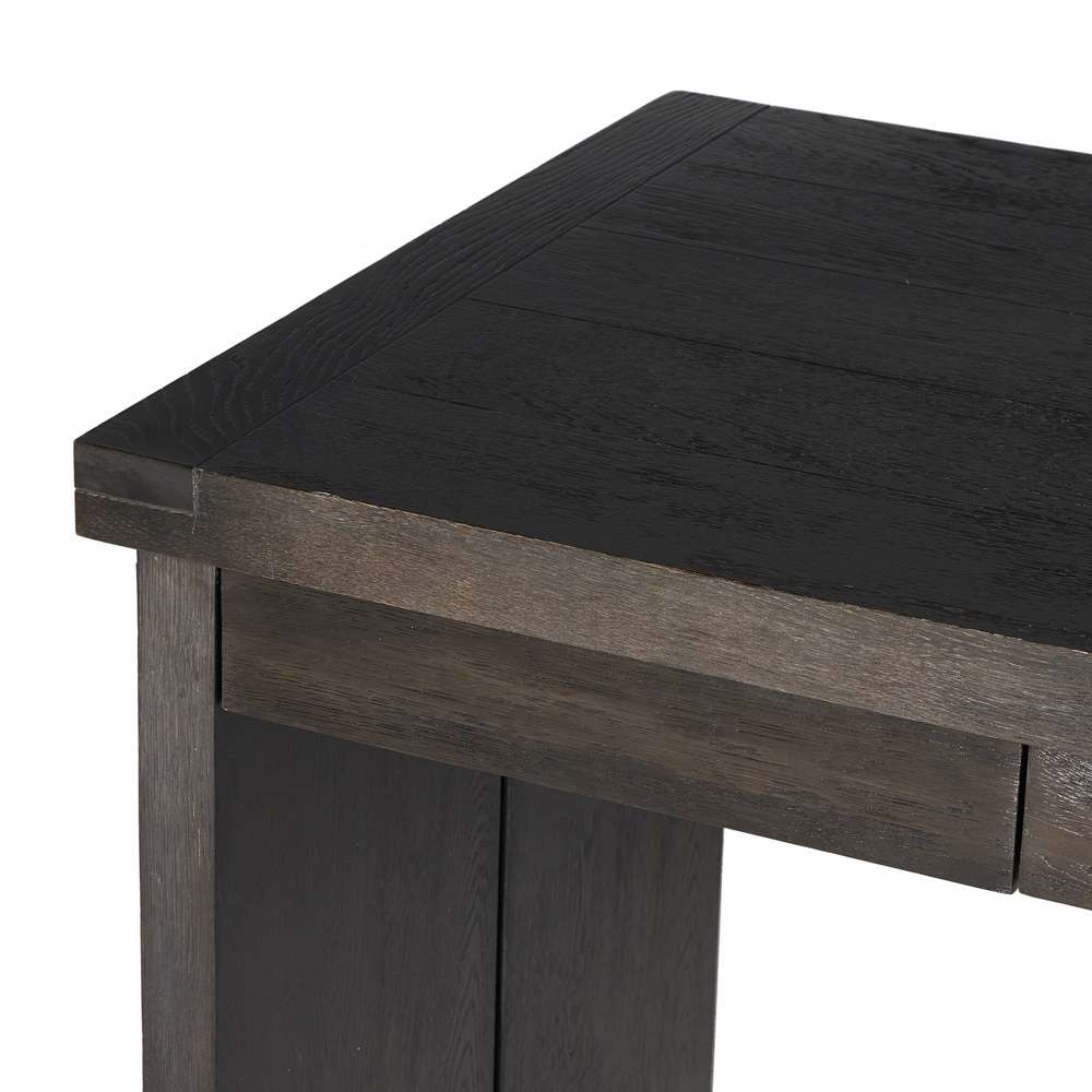 Four Hands - Bennett - Warby Desk - Worn Black Veneer - 235179-003 veiw 6