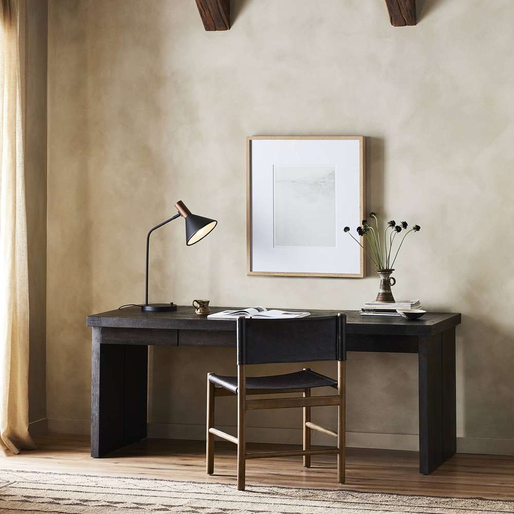 Four Hands - Bennett - Warby Desk - Worn Black Veneer - 235179-003 veiw 10
