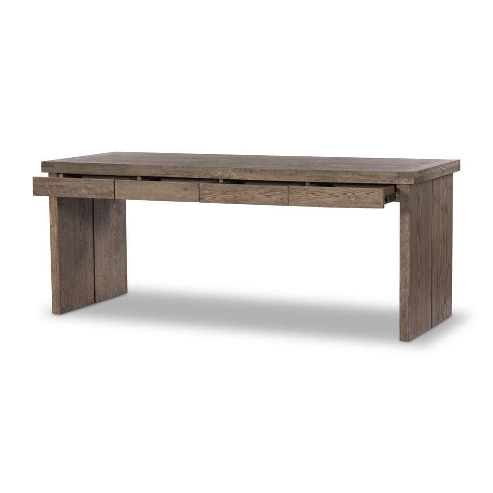Four Hands - Bennett - Warby Desk - Worn Oak Vnr - 235179-002 veiw 10