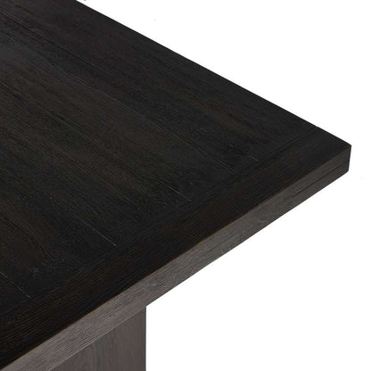 Four Hands - Bennett - Warby Dining Table 94in - Worn Black Oak - 235116-003 veiw 6