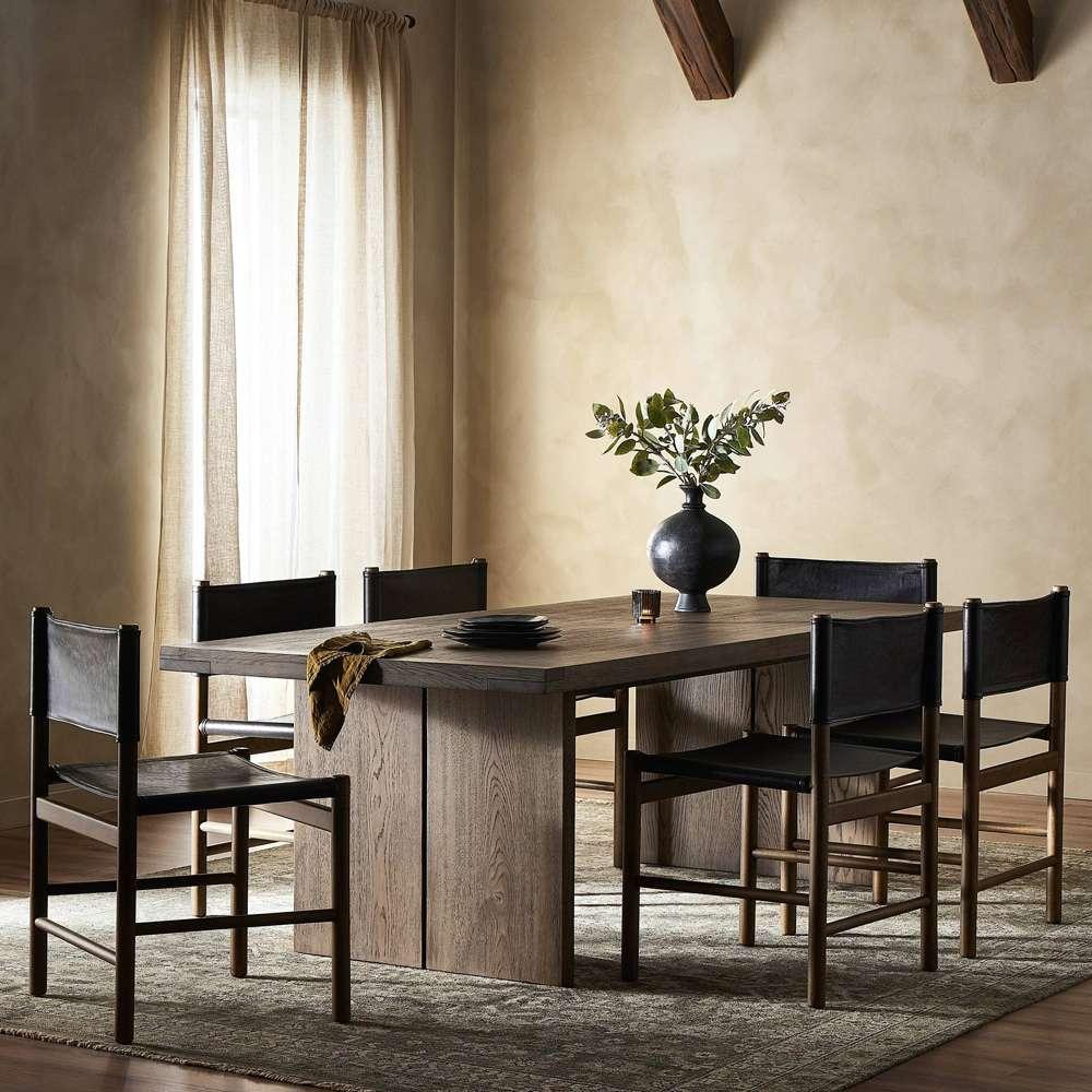 Four Hands - Bennett - Warby Dining Table 94in - Worn Oak - 235116-002 veiw 10