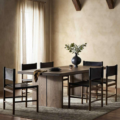 Four Hands - Bennett - Warby Dining Table 94in - Worn Oak - 235116-002 veiw 10