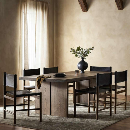 Four Hands - Bennett - Warby Dining Table 94in - Worn Oak - 235116-002 veiw 11