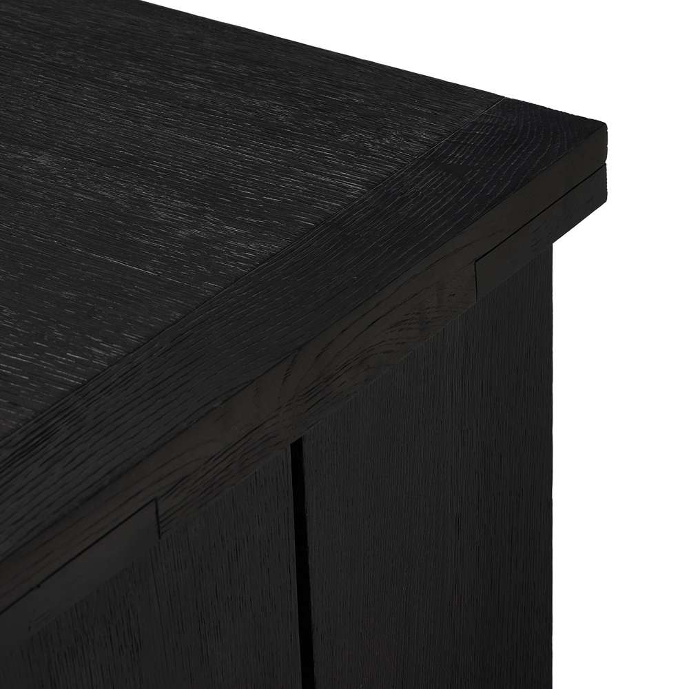 Four Hands - Bennett - Warby End Table - Worn Black Oak - 236317-003 veiw 6