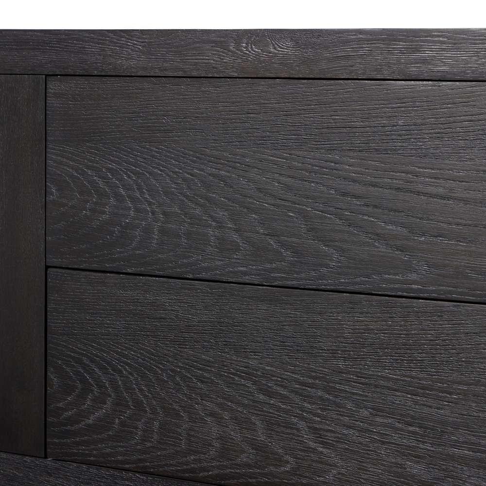Four Hands - Bennett - Warby Media Console - Worn Black Oak - 236405-003 veiw 6