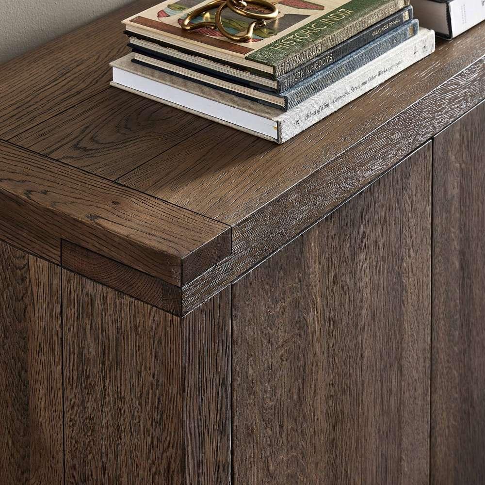 Four Hands - Bennett - Warby Media Console - Worn Oak - 236405-002 veiw 9