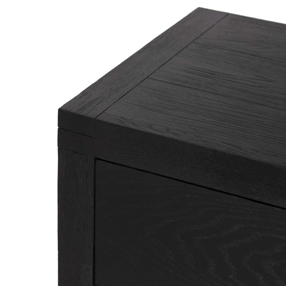 Four Hands - Bennett - Warby Nightstand - Worn Black Oak - 235362-003 veiw 6