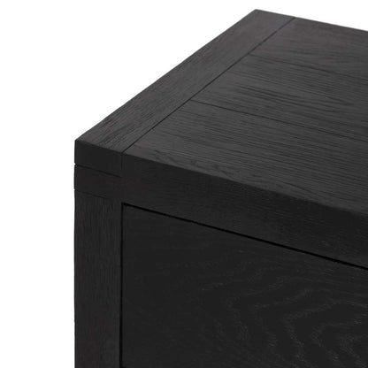 Four Hands - Bennett - Warby Nightstand - Worn Black Oak - 235362-003 veiw 6