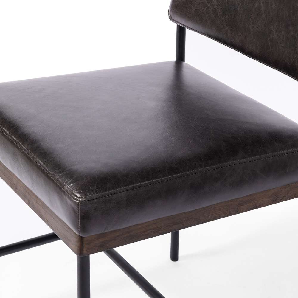 Four Hands - Benton Dining Chair - Sonoma Black - 109317-006 veiw 7