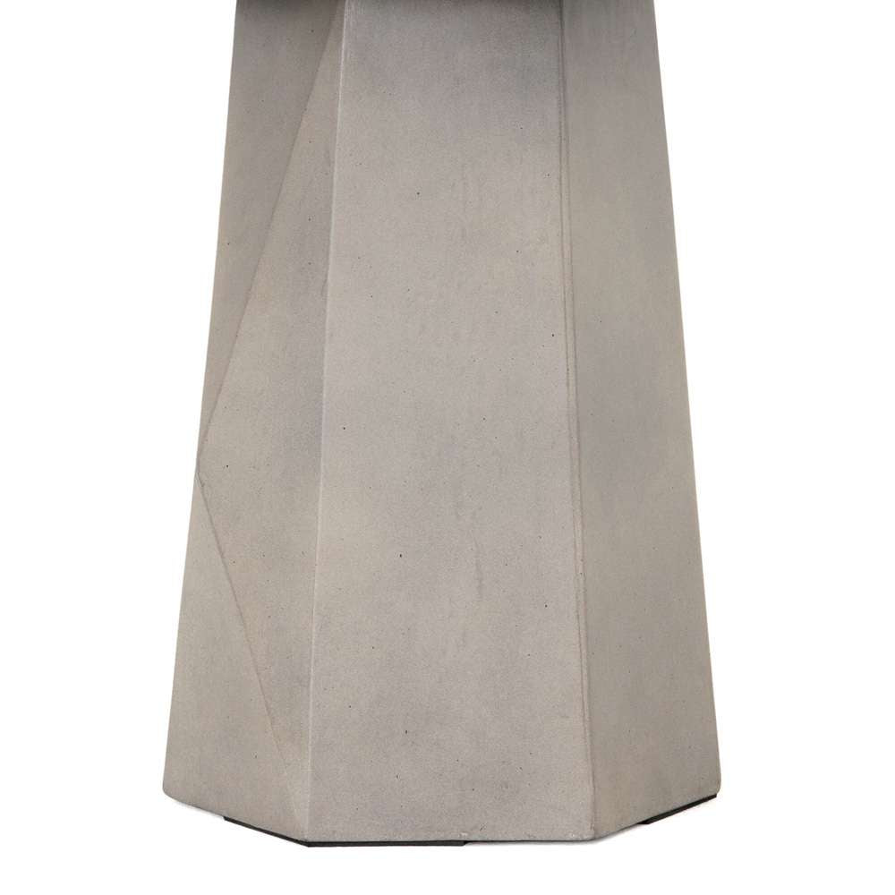 Four Hands - Bowman Outdoor End Table - Grey Concrete - VTHY-039 veiw 2