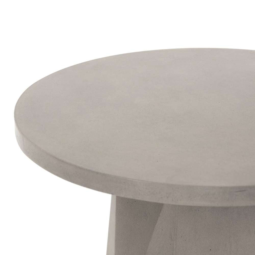 Four Hands - Bowman Outdoor End Table - Grey Concrete - VTHY-039 veiw 5