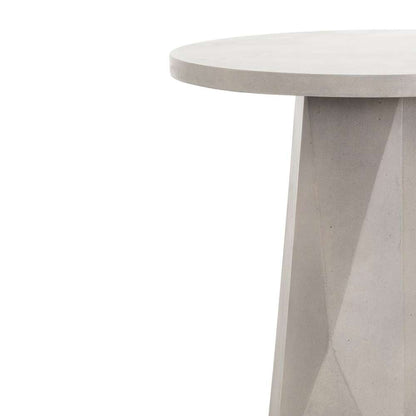 Four Hands - Bowman Outdoor End Table - Grey Concrete - VTHY-039 veiw 7