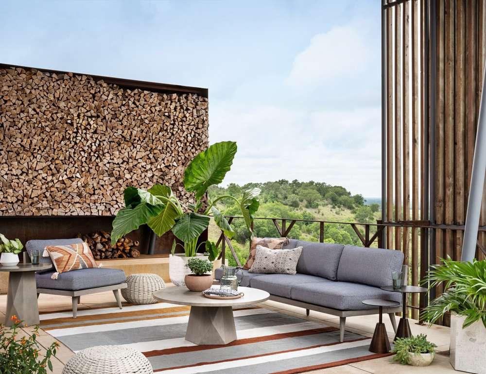 Four Hands - Bowman Outdoor End Table - Grey Concrete - VTHY-039 veiw 8