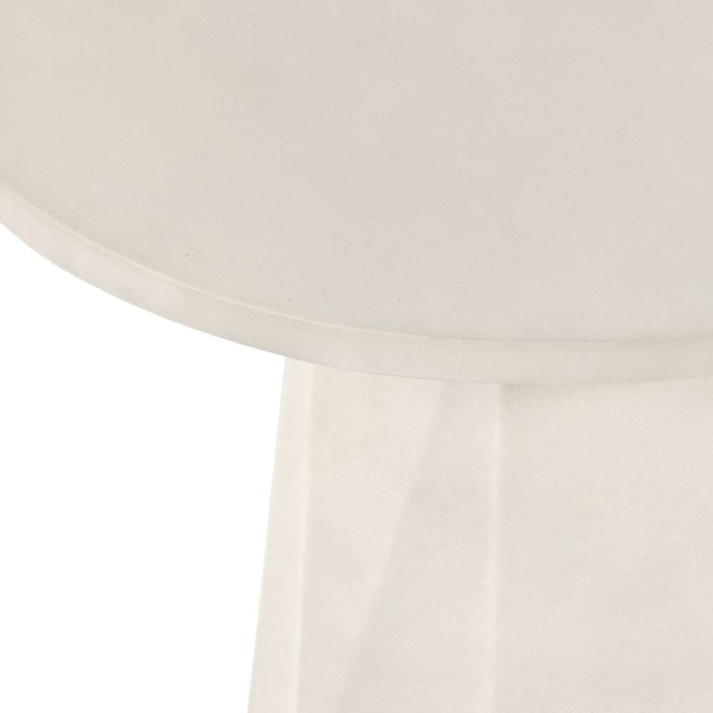Four Hands - Bowman Outdoor End Table - White Concrete - 105430-003 veiw 7