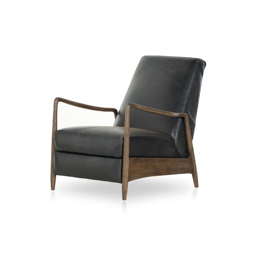Four Hands - Braden Recliner - Dakota Black - 223406-001 veiw 1
