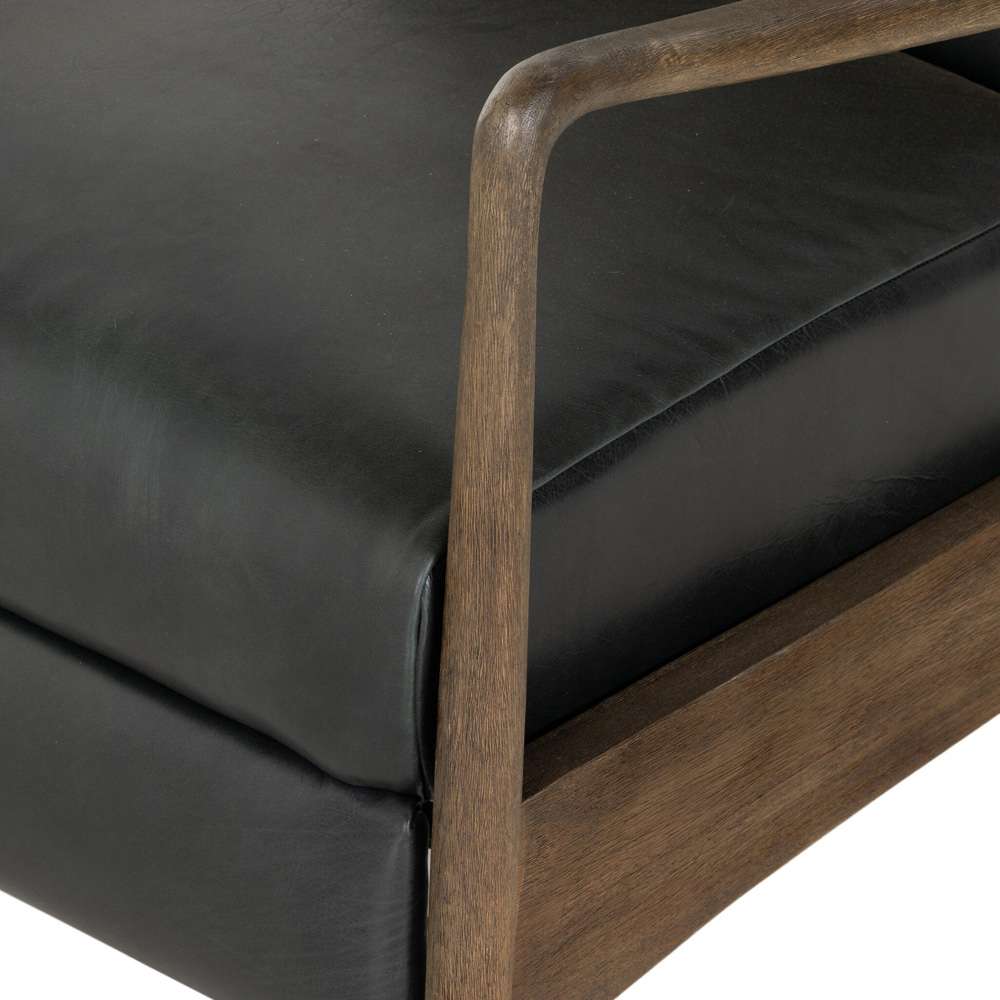 Four Hands - Braden Recliner - Dakota Black - 223406-001 veiw 7