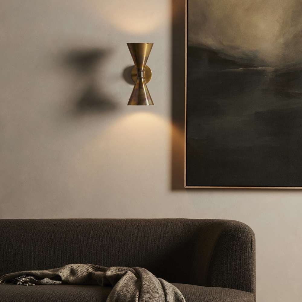 Four Hands - Camden - Clement Sconce - Burnt Brass - 231908-005 veiw 8