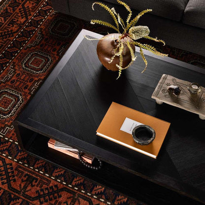 Four Hands - Caspian Coffee Table - Black Ash - 231405-002 veiw 3