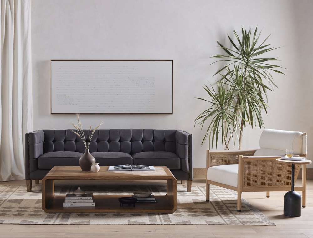 Four Hands - Caspian Coffee Table - Natural Ash - 231405-001 veiw 3