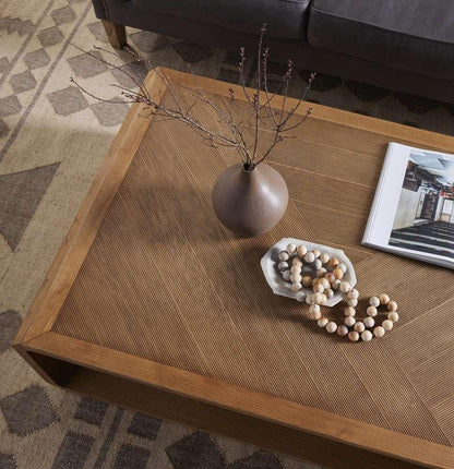 Four Hands - Caspian Coffee Table - Natural Ash - 231405-001 veiw 7