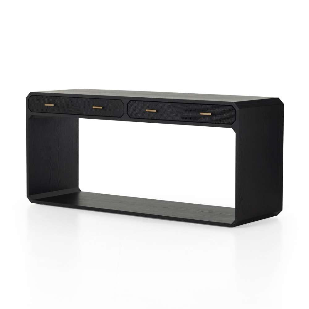 Four Hands - Caspian Console Table - Black Ash Veneer - 231408-002 veiw 1