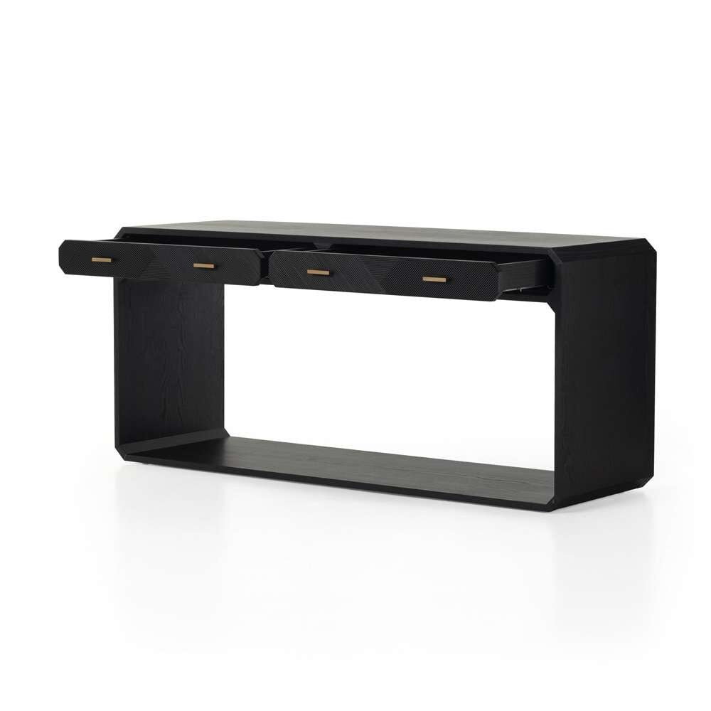 Four Hands - Caspian Console Table - Black Ash Veneer - 231408-002 veiw 5