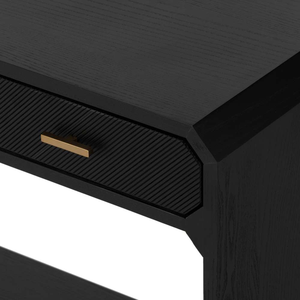 Four Hands - Caspian Console Table - Black Ash Veneer - 231408-002 veiw 9