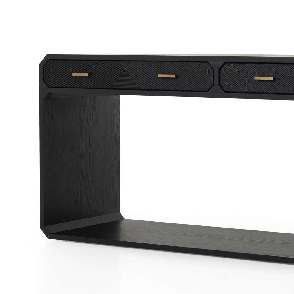 Four Hands - Caspian Console Table - Black Ash Veneer - 231408-002 veiw 13