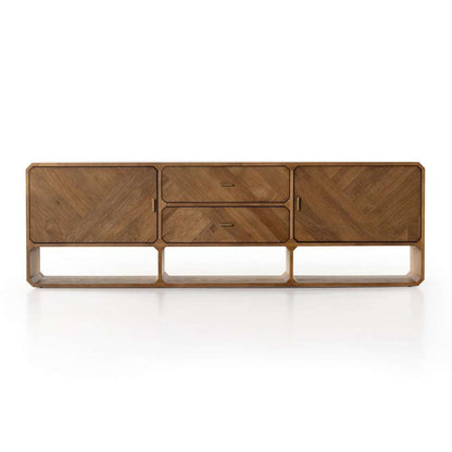Four Hands - Caspian Media Console - Natural Ash - 231266-001 veiw 2