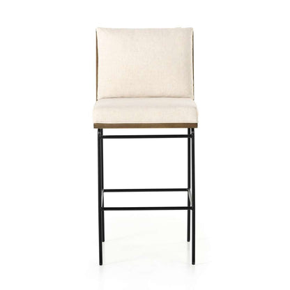 Four Hands - Crete Bar Stool - Savile Flax - 228057-009 veiw 2