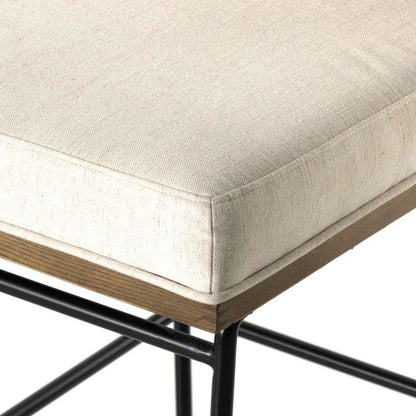 Four Hands - Crete Bar Stool - Savile Flax - 228057-009 veiw 7