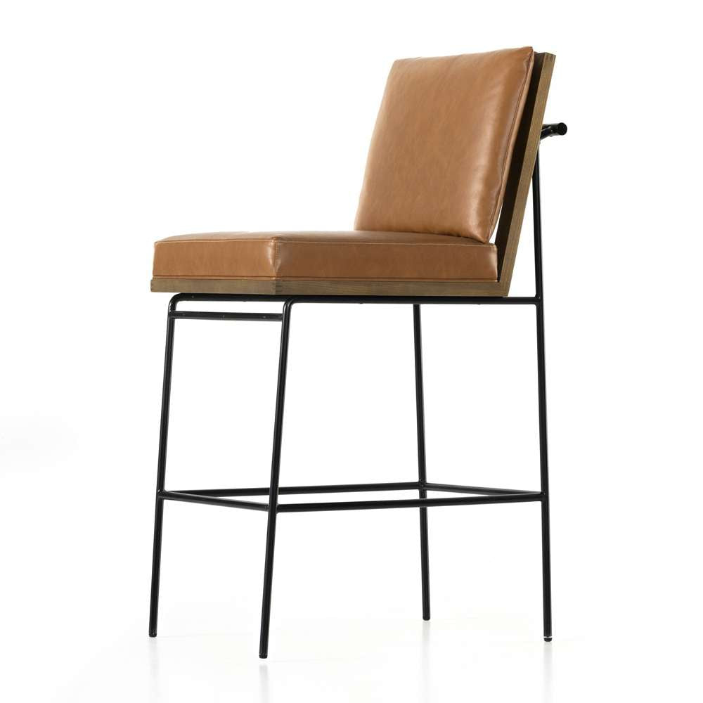 Four Hands - Crete Bar Stool - Sierra Butterscotch - 228057-011 veiw 5