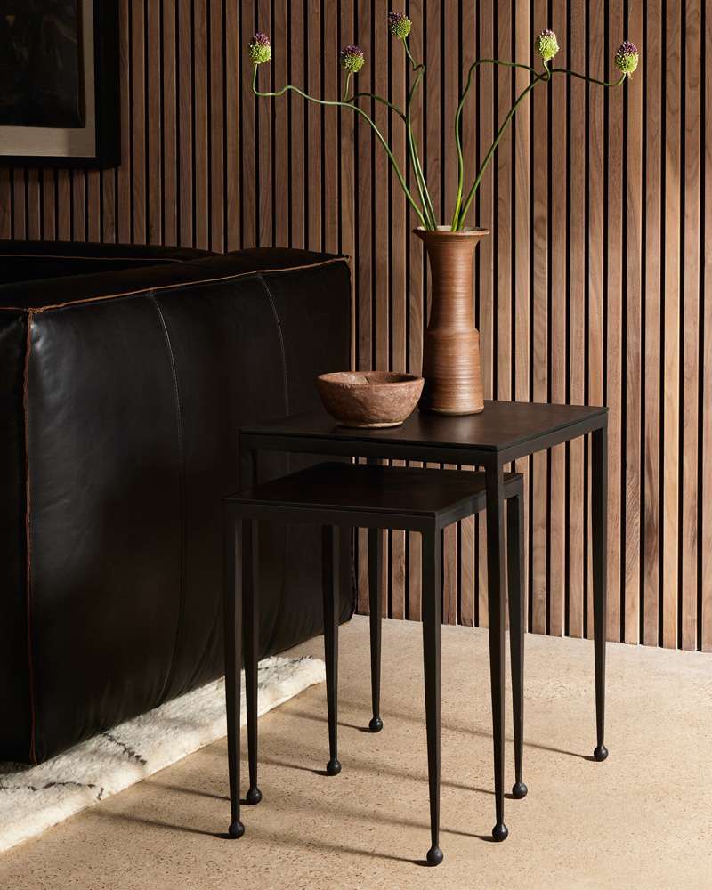 Four Hands - Dalston Nesting End Table - Antique Rust - 101650-004 veiw 3