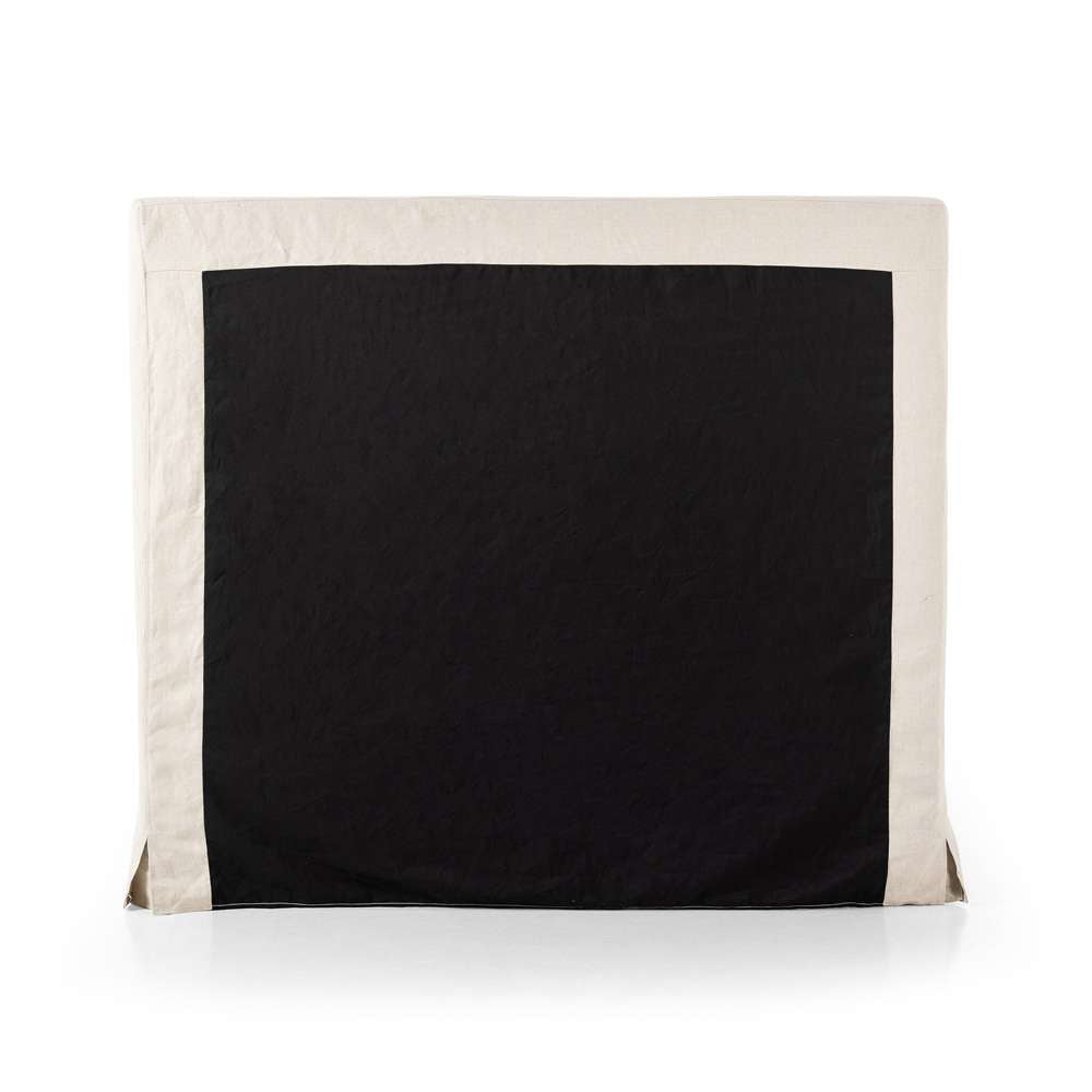 Four Hands - Daphne King Slipcover Bed - Brussels Natural - 234702-002 veiw 5