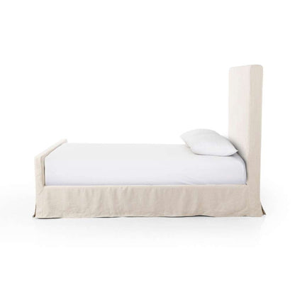 Four Hands - Daphne Queen Slipcover Bed - Brussels Natural - 234702-001 veiw 8