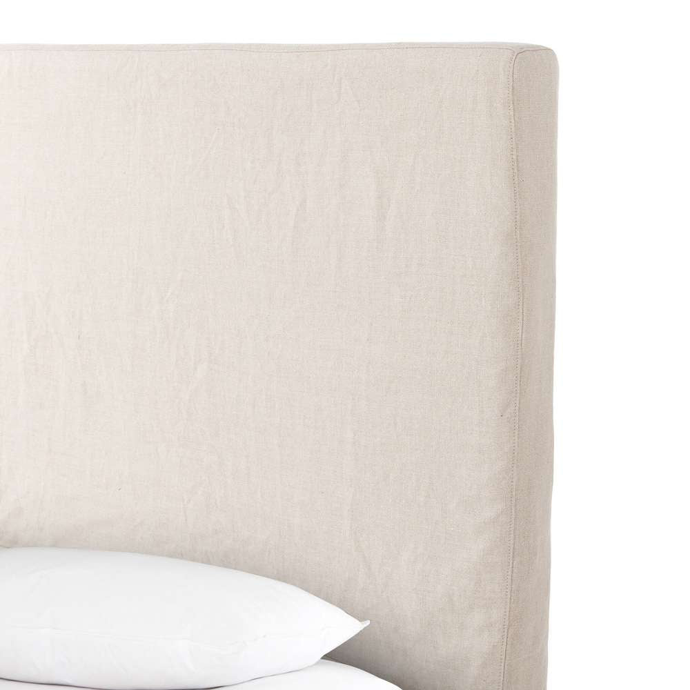 Four Hands - Daphne Queen Slipcover Bed - Brussels Natural - 234702-001 veiw 10